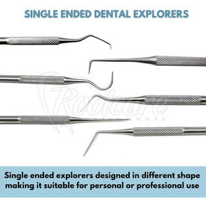 Instrumental Dental de Acero Inoxidable Duradero, Kits de Exploración Dental, Diseño Más Reciente de 2025 - Product Image 2