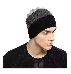 Manufacturer Custom <b>Beanie</b> Hat Unisex 2025 Winter Warm <b>Fleece</b> Lined Wool Trendy Thick Knitted jacquard <b>Beanies</b> Cap - Product Image 6