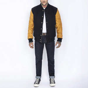 Chaquetas Varsity para Hombre, Material Suave y Transpirable, Chaqueta Varsity para Hombre - Product Image 3