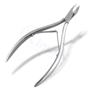 Cortadora de piel muerta con mango largo de acero inoxidable al por mayor para cutículas de 3mm a 7mm Punta de hoja afilada - Product Image 1