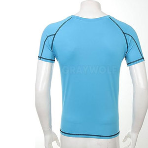 Camiseta de entrenamiento de alto rendimiento para hombre, ropa deportiva activa de secado rápido para correr y gimnasio - Product Image 4