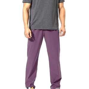 กางเกงสเวตเตอร์ผู้ชายผ้าคอตตอนมีกระเป๋าเอวกลางมีหลายสีใส่โลโก้และไซส์ - Product Image 2