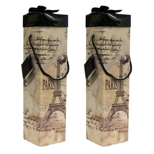 TH CB-235 personalizado proporciona OEM diseño clásico botella de vino caja de cartón para fiesta de cumpleaños - Product Image 5