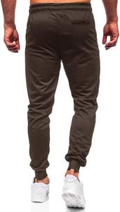 Pantalones de chándal informales para hombre de Venta caliente Joggers del fabricante superior Tela de lona lavada oscura Moda de tendencia a la demanda del cliente - Product Image 3