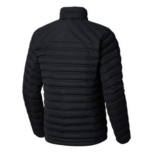 Veste en laine matelassée pour hommes la plus vendue avec capuche rembourrée Bubble Puffer Windproof Winter Bomber Zipper Front and Logo-High Street - Product Image 6