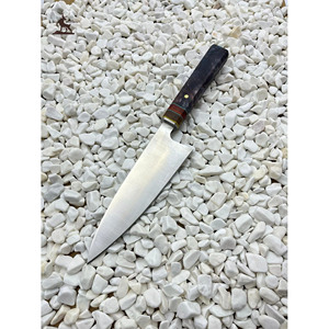 Cuchillo Santoku Japonés Hecho a Mano, Cuchillo de Cocina de Acero Inoxidable, Mango de Madera Epoxi, Personalizable OEM para Uso en la Cocina - Product Image 6