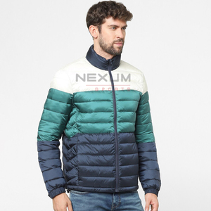 Chaquetas acolchadas sueltas personalizadas OEM al por mayor, chaquetas de plumón para hombre, Abrigo acolchado grueso de invierno transpirable de secado rápido para hombre - Product Image 4