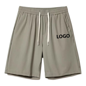 กางเกงขาสั้นผ้าฝ้าย100% ตามสั่งสำหรับผู้ชายกางเกงขาสั้นยาวถึงเข่าสีทึบแฟชั่นฤดูร้อนระบายอากาศได้ดีขายส่งสวมใส่สบาย - Product Image 1