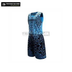 Conjunto de uniforme de baloncesto para hombre, ropa deportiva personalizada por sublimación, Jersey transpirable de secado rápido y pantalones cortos, fabricante - Product Image 1