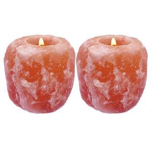 Portavelas de cristal natural hecho a mano, pieza artística decorativa tallada de estilo amoroso para dormitorio, sala de estar o regalos - Product Image 6