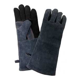 Guantes de Soldadura de Cuero con Protección Térmica Industrial, Resistentes al Fuego, Transpirables, Duraderos, Cómodos, para Uso Diario en Exteriores - Product Image 2