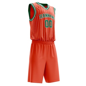 Conjuntos de camisetas de baloncesto de secado rápido para hombre con bajo MOQ personalizado, nombre personalizado y logotipo estampado, ropa deportiva holgada para hombre - Product Image 3