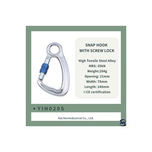 YIH020S High Tensile Steel Alloy Zinc Finish Screw Lock <b>Snap</b> <b>Hook</b> for General Industry - Product Image 2