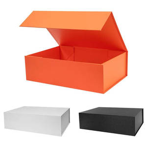 Emballage de boîte magnétique rigide en carton de taille personnalisée à conception libre Boîtes cadeaux magnétiques pliantes de luxe avec couvercle magnétique - Product Image 2