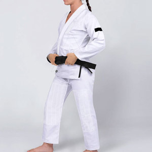 Jiu jitsu kimono niños y adultos Karate tela de algodón transpirable Judo traje para competición y entrenamiento Taekwondo Karate traje - Product Image 4