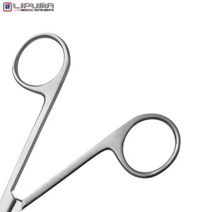 Tijeras de ligadura Spencer, instrumentos de sutura quirúrgica reutilizables de 3,50 \ "de longitud, puntas en forma de gancho, Manual de primeros auxilios, Mol médico - Product Image 6