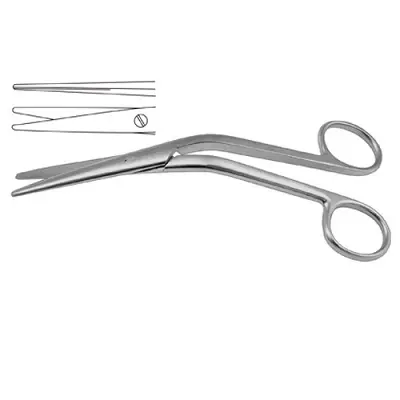 High Quality COTTLE SUPERCUT NASAL SCISSORS Ears, Eyes, Nose and Throat Surgical Instruments