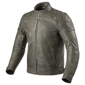 Vente en gros de veste de motard confortable avec motif personnalisé pour hommes, veste en cuir de haute qualité avec logo personnalisé pour hommes - Product Image 1