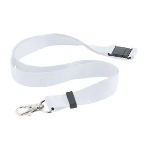 Personalized Neck Ribbon with Carabiner Clip for Displaying Badges & Accessories - Product Image 2