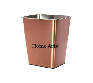 Stainless Steel Gold Color Garbage <b>Bin</b> With Greatest Quality Dust <b>Bin</b> <b>Waste</b> <b>Bin</b> For Office Hospitals And Schools Use - Product Image 2