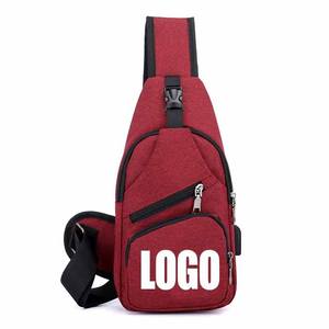 Customizable Lightweight Crossbody Sling <b>Backpack</b> <b>Waterproof</b> Mobile Phone Side Bag <b>for</b> <b>Men</b> and Women With Polyester Lining - Product Image 5