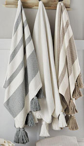 Manta de tejido suave tejido de alta calidad sofá cama de trabajo mantas de lana de algodón mantas para durmientes calientes - Product Image 2