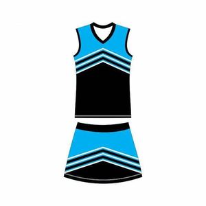 Ensembles d'uniformes de pom-pom girl pour femmes respirants avec design sublimé et logo personnalisé en usine OEM - Product Image 2