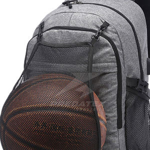 Sac à dos de sport de basket-ball GPS léger de couleur unie de haute qualité Style de mode avec fermeture à glissière - Product Image 5
