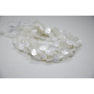 ลูกปัดเปลือกหอยรูปดอกไม้แบบร้อยเส้น - Product Image 3