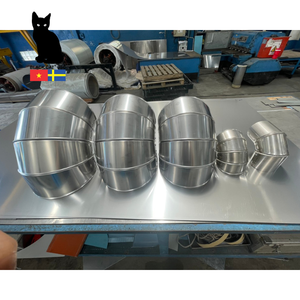 Los materiales de aislamiento térmico caliente y frío mejoran la seguridad Revestimiento de metal Tubo de ajuste de acero inoxidable Codo Chaqueta de tubo redondo flexible - Product Image 6