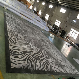 Ensembles de tapis tuftés à la main modernes personnalisés tapis au design abstrait tapis commercial mural fait main pour hôtel villa - Product Image 4