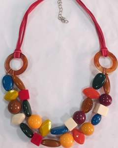 Collar de Resina Colorido Hecho a Mano, Venta Caliente, para Mujeres y Niñas, Joyería Clásica de Moda, Directo de la India por bh crafts - Product Image 5