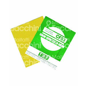 Hojas de papel espaciadas de corindón 23x28 - Product Image 1