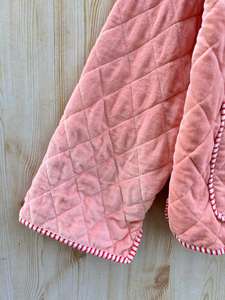 Manteau d'hiver en velours indien matelassé en coton fait à la main pour femmes, respirant, réversible, avec capuche, bouton tricoté, style décontracté. - Product Image 4