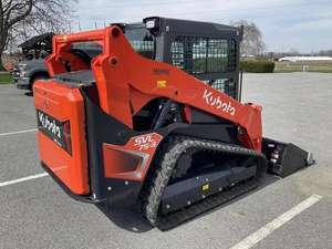 Chargeur sur chenilles compact Kubota SVL 75-2, 2022 heures, moteur diesel 74 HP, siège de suspension A/C, manette de commande pilote à 2 vitesses, 1,263 - Product Image 3