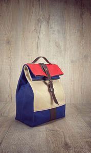 Sac à déjeuner isotherme en cuir et toile de haute qualité, tendance, portable, pour 2 personnes, pour le bureau et l'extérieur, CLB-0048 - Product Image 2