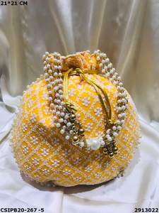 Cadeau de soirée Potli Batua Bag Sacs de soirée élégants et élégants - Product Image 6