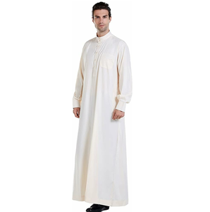 เสื้อคลุมผู้ชายมุสลิมขายดี ออกแบบเองได้ แฟชั่นอิสลามสำหรับใส่ทุกวัน เสื้อคลุมพรีเมียม พิมพ์ลายปัก ระบายอากาศได้ดี - Product Image 4