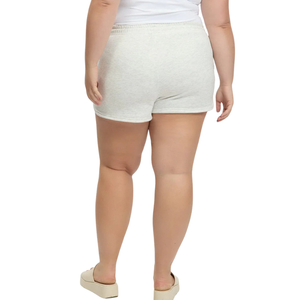 Shorts de Yoga de Talle Grande con Cordón Ajustable, Tela Elástica Suave, Ajuste Ajustable, Ropa Deportiva Cómoda para Mujer - Product Image 3