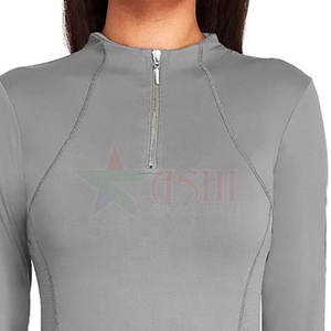 Tissu en polyester et élasthanne en vrac, sweat-shirts d'équitation pour femmes, taille et couleur personnalisées disponibles, directement de l'usine, imperméable et coupe-vent - Product Image 5