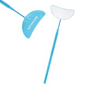 <b>Sky</b> Blue Detachable Stainless Steel Lash <b>Mirror</b> with Lighting Eco-Friendly Sustainable Lash Extension Supplies Tool Bahasa Pro - Product Image 1