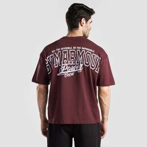 T-shirt Uni Bordeaux Prime Athlete en Jersey 100% Coton 200 Grammes Teint Uni avec Impression Sérigraphiée Compressée - Product Image 5