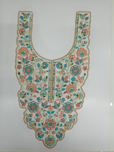 Collier ras du cou métallique de mode personnalisé en acier inoxydable de haute qualité pour les femmes patchs brodés à coudre chaîne de cou - Product Image 4