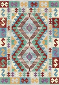 พรมปูพื้นสไตล์ตุรกีดีไซน์แอบสแตรกสไตล์เปอร์เซียซักได้พิมพ์ลายดิจิตอล - Product Image 5