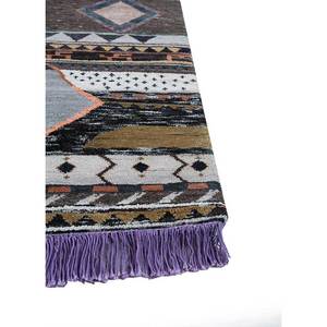 Tapisserie murale bohème Aubusson, motif hipster fait main 'Om Nama Shivaya', design mandala vintage tissé pour la décoration du salon - Product Image 4