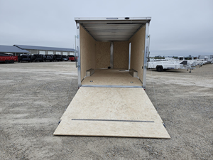 Lightning 8.5x20 Enclosed Cargo <b>Trailer</b> 9800 GVWR Tandem Axle Car Hauler <b>Trailer</b> 84" Interior Height V-Nose Ramp Door for sale - Product Image 3