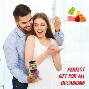 卸売スイーツベアグミキャンディートップキャンディーメーカーが製造したシュガーフルーツのおもちゃの形をした柔らかい歯ごたえのあるキャンディー - Product Image 3