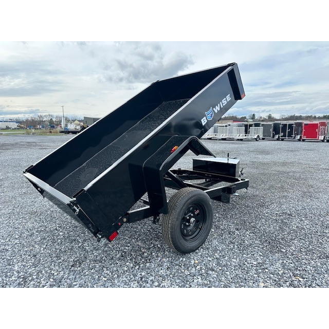BWise 5X8 коммерческий грузовой прицеп 3K разбрасыватель ворот