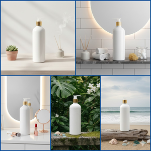 Vente en gros d'usine Pavico Vietnam Bouteilles en plastique PET Emballage liquide Logo personnalisé Crème pour le visage cosmétique Lotion pour le corps Shampooing Pompe - Product Image 2