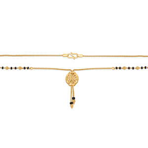 Collier fantaisie Liora Charm Mangalsutra avec perles fines - Product Image 5